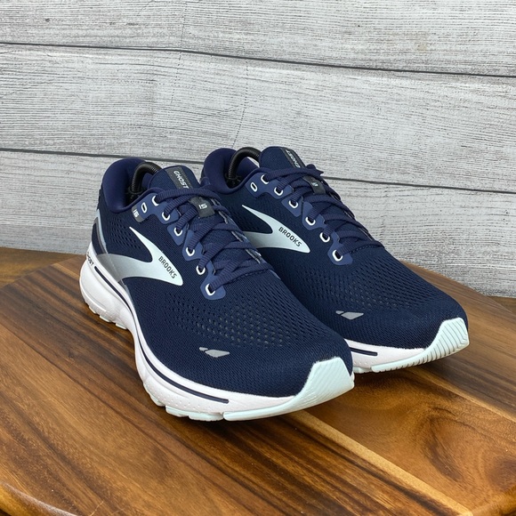 Brooks Ghost 15 Peacoat Pearl Salt Air Running Shoes 1203801B450 Women Size 11.5 - Picture 3 of 12